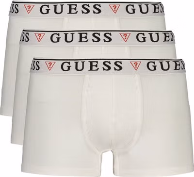 White Cotton Men's Boxer