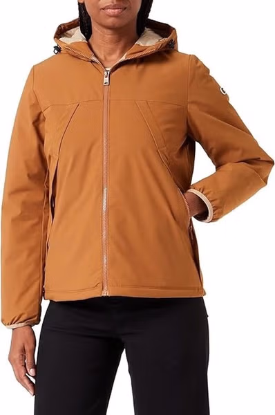Brown Polyamide Bomber