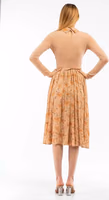 Beige Wool Casual Dress 3