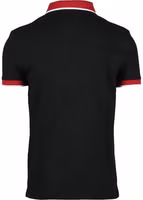 Black Cotton Polo Shirt 2