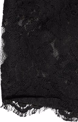 Black Lace Bandeau Bra Tube Top Underwear