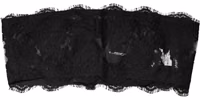 Black Lace Bandeau Bra Tube Top Underwear 4
