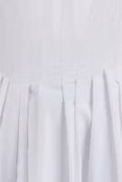 White Cotton Casual Dress 3