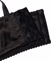 Black Semi-Pad Underwire Balconette Bra Underwear 3