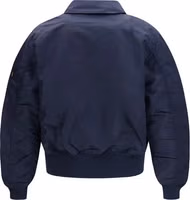 Blue Nylon Bomber 2