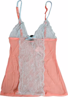 Multicolor Sheer Lace Lingerie Chemise Top Underwear 1