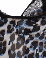 Multicolor Leopard Babydoll Chemise Underwear 5
