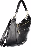 Nero Polyurethane Women's Bag 3