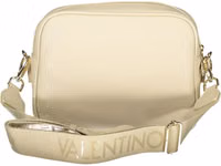Beige Polyurethane Women's Bag 2