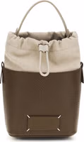 Brown Calf Leather Bos Taurus Backet Bag 1