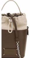 Brown Calf Leather Bos Taurus Backet Bag 4