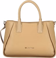 Beige Polyurethane Women's Bag 1