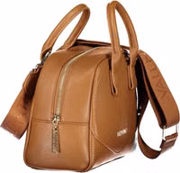 Brown Polyurethane Women's Bag 3