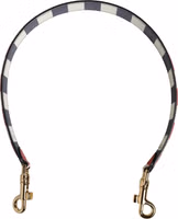 Multicolor Leather Striped Bag Accessory Shoulder Strap 1