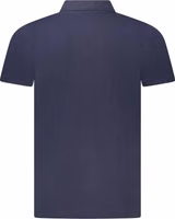 Blue Cotton Men's Polo 2