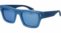 Blue Plastic Sunglasses 1