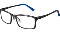 Gray Aluminum Glasses (Frames) 1