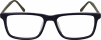 Blue Rubber Glasses (Frames) 2