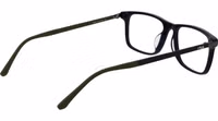 Blue Rubber Glasses (Frames) 3