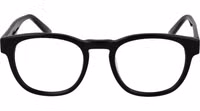 Black Plastic Glasses (Frames) 2