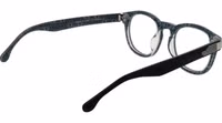 Black Cellulose Acetate Glasses (Frames) 3