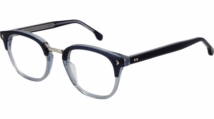 Blue Cellulose Acetate Glasses (Frames)