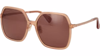 Orange Acetate Sunglasses 1