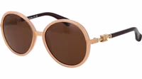 Beige Plastic Sunglasses 1