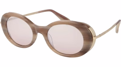 Beige Acetate Sunglasses