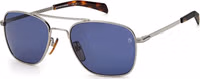 Gray Metal Sunglasses 1
