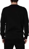 Black Embellished Cotton Sweatshirt Sweater 4