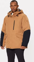Brown Polyester Parka 1