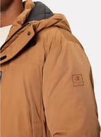 Brown Polyester Parka 5