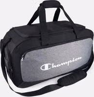 Black Polyester Duffel Bag 3