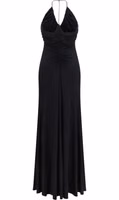 Black Viscose Cocktail Dress 2