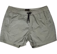 Green Nylon Swim Shorts 1