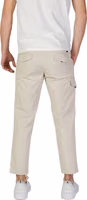 Beige Cotton Cargo Pants 2