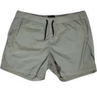 Green Nylon Swim Shorts 1