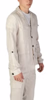 Beige Linen Blazer 3