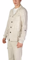Beige Linen Blazer 4