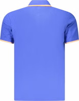 Blue Cotton Men's Polo 2