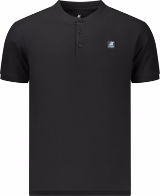 Black Cotton Men's Polo Shirt