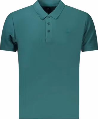 Green Cotton Men's Polo