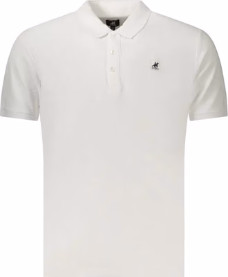 White Cotton Men's Polo Shirt