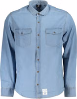 Azzurro Cotton Mens Shirt 1