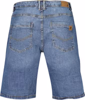 Blue Cotton Mens Short 2