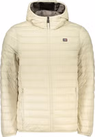 Beige Polyamide Men's Jacket 1