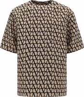 Brown Silk T-Shirt 1