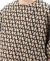 Brown Silk T-Shirt 4
