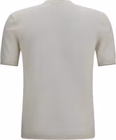ق shirt قطنية قصيرة الأكمام بيضاء 2